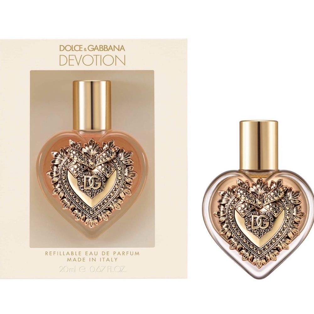 Dolce & Gabbana Packaging with Gold Accents. Beautiful limited edition designed.